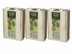3 פחים שמן זית 2 ליטר